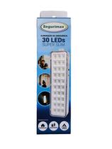 Kit 27 Luminárias Emergência 30 Leds Super Slim Segurimax