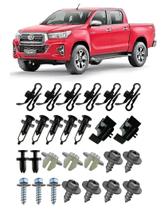 Kit 27 Presilha Grampo Parachoque Dianteiro Hilux 2016 2021