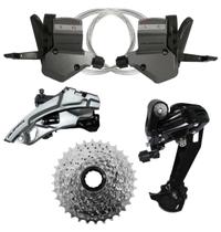 Kit 27 Velocidades Rapidfire E Cassete Index - Veloforce Kit 27 Velocidades Rapidfire E Cassete Index - Veloforce