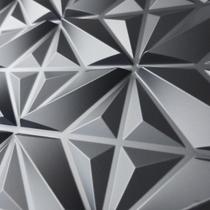 Kit 28 Placas Painel Decorativa Revestimento Cor Preta 7 M²