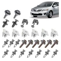 Kit 28 Presilhas Grampo Parachoque Diant Corolla 2009 A 2014 Kit 28 Presilhas Grampo Parachoque Diant Corolla 2009 A 2014