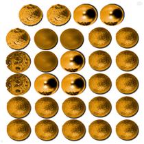Kit 29 bolas de natal 6cm gliter decorada brilhante luxo Kit 29 bolas de natal 6cm gliter decorada brilhante luxo