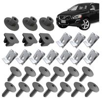 Kit 29 Presilhas Grampo Parabarro Dianteiro XC60 2009 A 2013