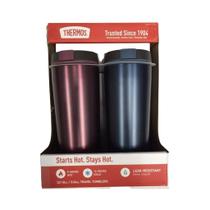 kit 2copos Térmico Aço Inox Thermos 530ml imp. EUA