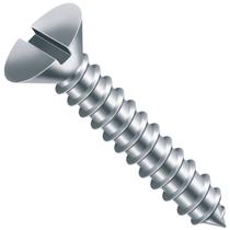 Kit 2CT Parafuso Auto Atarraxante Fenda Chata 6.3x45 17736 - Jomarca