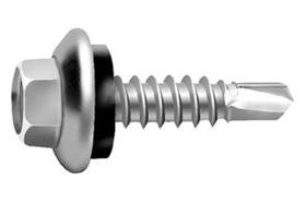 Kit 2CT Parafuso Drill Sx Carr+n Ponta Branca 14 X 3/4 - Jomarca