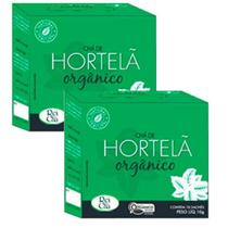 Kit 2cx Chá de Hortelã Orgânico (20 sachês) Campo Verde Kit 2cx Chá de Hortelã Orgânico (20 sachês) Campo Verde