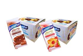 Kit 2Disp Bolinho Suavipan Baunilha/Morango-Choco/Choco 480G