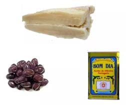 Kit 2kg File De Bacalhau Do Porto (* 3 Itens Na Descriçao**)