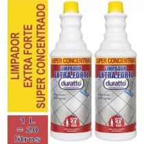 Kit 2L Limpador Extra Forte 1 Litro - Duratto Cerâmicas Mármore