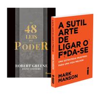 Kit 2livros, As 48 leis do Poder + A Sutil Arte De Ligar O F*Da-Se, Uma Estratégia Inusitada Para Uma Vida Melhor, Clássico Sobre Multiplicar Riqueza - Rocco, Intrínseca