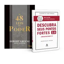 Kit 2livros, As 48 leis do Poder + Descubra Seus Pontos Fortes 2.0, E talvez o mundo, Clássico Sobre Multiplicar Riqueza e Solucionar Problemas Kit 2livros, As 48 leis do Poder + Descubra Seus Pontos Fortes 2.0, E talvez o mundo, Clássico Sobre Multiplicar Riqueza e Solucionar Problemas