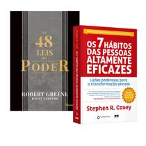Kit 2livros, As 48 leis do Poder + Os 7 Hábitos das Pessoas Altamente Eficazes, Clássico Sobre Multiplicar Riqueza e Solucionar Problemas Financeiros - Rocco, BestSeller Kit 2livros, As 48 leis do Poder + Os 7 Hábitos das Pessoas Altamente Eficazes, Clássico Sobre Multiplicar Riqueza e Solucionar Problemas Financeiros - Rocco, BestSeller