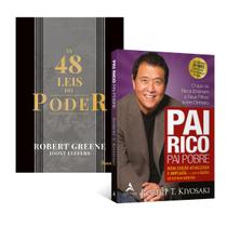 Kit 2livros, As 48 leis do Poder + Pai Rico, Pai Pobre, Edição Atualizada e Ampliada, 20 anos, Clássico Sobre Multiplicar Riqueza - Rocco, Alta Books Kit 2livros, As 48 leis do Poder + Pai Rico, Pai Pobre, Edição Atualizada e Ampliada, 20 anos, Clássico Sobre Multiplicar Riqueza - Rocco, Alta Books