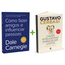 Kit 2livros, Como Fazer Amigos e Influenciar Pessoas + Casais Inteligentes Enriquecem Juntos, Clássico Sobre como Multiplicar Riqueza