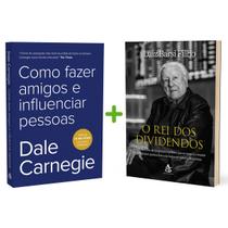 Kit 2livros, Como Fazer Amigos e Influenciar Pessoas + O Rei Dos Dividendos, Clássico Sobre como Multiplicar Riqueza e Solucionar Problemas - Sextante