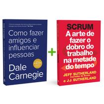 Kit 2livros, Como Fazer Amigos e Influenciar Pessoas + Scrum