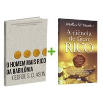 Kit 2livros, O Homem mais Rico da Babilônia + A Ciência de Ficar Rico, Clássico Sobre como Multiplicar Riqueza e Solucionar Problemas Financeiros Kit 2livros, O Homem mais Rico da Babilônia + A Ciência de Ficar Rico, Clássico Sobre como Multiplicar Riqueza e Solucionar Problemas Financeiros