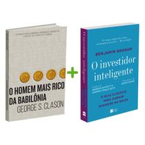 Kit 2livros, O Homem mais Rico da Babilônia + O Investidor Inteligente, Clássico Sobre como Multiplicar Riqueza e Solucionar Problemas Financeiros