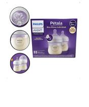 Kit 2Mamadeiras Avent Pétala Anticolica 3.0 125ml Bico N2 RN