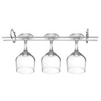 Kit 2pcs Suporte Porta Taças Cromado 25cm
