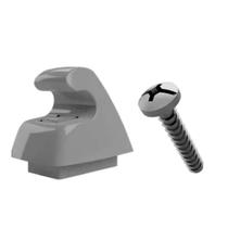 Kit 2Pcs Suporte Quebra Sol Cinza Agile Cobalt Cruze Tracker