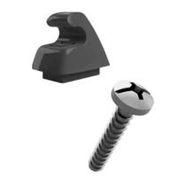 Kit 2pcs Suporte Quebra sol Grafite. Premier Cruze Onix Plus