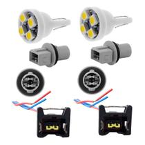 Kit 2soquete+ 2conector+ 2lâmpada T10 Pingo Led Linha Fiat Kit 2soquete+ 2conector+ 2lâmpada T10 Pingo Led Linha Fiat