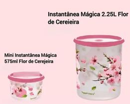 KIt 2Tupperware Instantânea Mágica Flor de Cerejeira