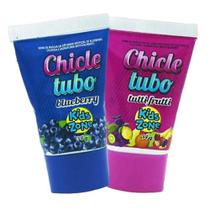 Kit 2u Goma de Mascar em gel Chicletubo Liquido Pinta Lingua Kit 2u Goma de Mascar em gel Chicletubo Liquido Pinta Lingua