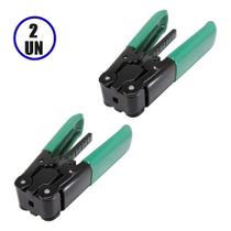 Kit 2un Alicate Decapador Fibra Óptica Flat Stripper Cabo