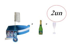 Kit 2un Barcos De Iemanjá 30cm + kit+ 2 Cidras+ 2 Taças Kit 2un Barcos De Iemanjá 30cm + kit+ 2 Cidras+ 2 Taças