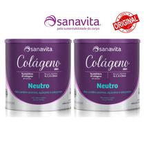 Kit 2un Colágeno Skin - Sanavita - Neutro - 300g