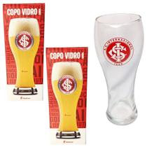 Kit 2Un Copo Vidro Joinville Grande 680Ml Copão Chopp