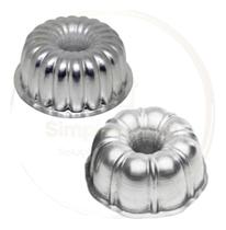 Kit 2un Formas De Bolo, Torta Suíça 2 + 1 (20x8cm) Alumínio