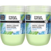 Kit 2un gel redutor crioterapia cafeina 750g dagua natural - D'agua Natural