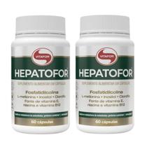 Kit 2un Hepatofor Fosfatidilcolina 60caps Vitafor