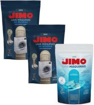 KIT 2un Lava Máquinas de Lavar ROUPAS 2x20g + 1un Lava Maquina de Lavar Louças 2x17g - JIMO