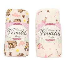 Kit 2un Lençol Avulso Com Elástico Para Berço 100 algodão