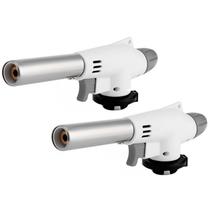 Kit 2un Maçarico B-Max BM005 Uso Culinário Portátil Gourmet Regulável 1300