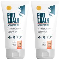 Kit 2un Magnesio Liquido Pro Chalk Liquid Chalk Tubo 75g