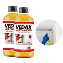 Kit 2un Mata Mofo e Bolor Não Volta Concentrado 1lt Vedax