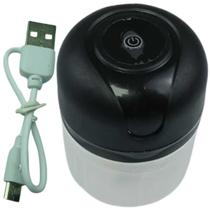 Kit 2Un Mini Multiprocessador Triturador Alho Cebola Legumes Doméstico USB Elétrico