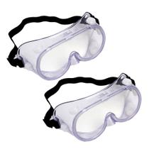 kit 2un Óculos Proteção Sobrepor Ao Óculos Grau Ampla visão Médico Saude