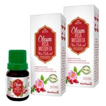 Kit 2un Óleo Vegetal Natural De Rosa Mosqueta 30ml Puro