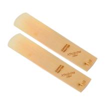 Kit 2un Palhetas Sax Alto Dureza 1.5 Bambu Natural Estudos