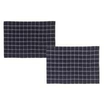 Kit 2Un Panos de Copa Preto 45cm x 65cm-Jolitex Ternille