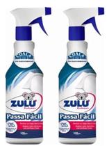 Kit 2un Passa Fácil Zulu Perfumes 500ml Desamassa Sem Ferro