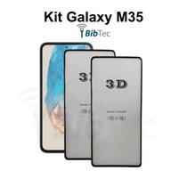 Kit 2UN Película 3D Privacidade de Vidro para Samsung Galaxy M35