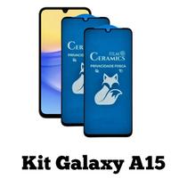 Kit 2UN Película 3D Privacidade Fosca para Samsung Galaxy A15